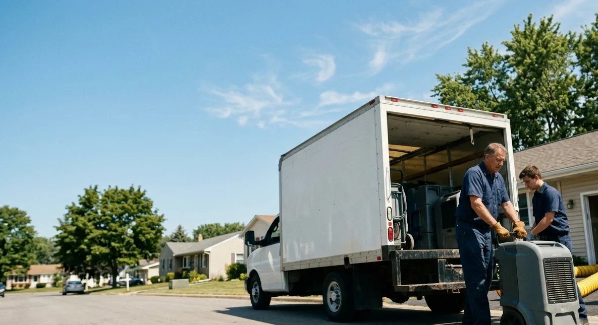 Water Damage Cleanup in Elyria, OH near me